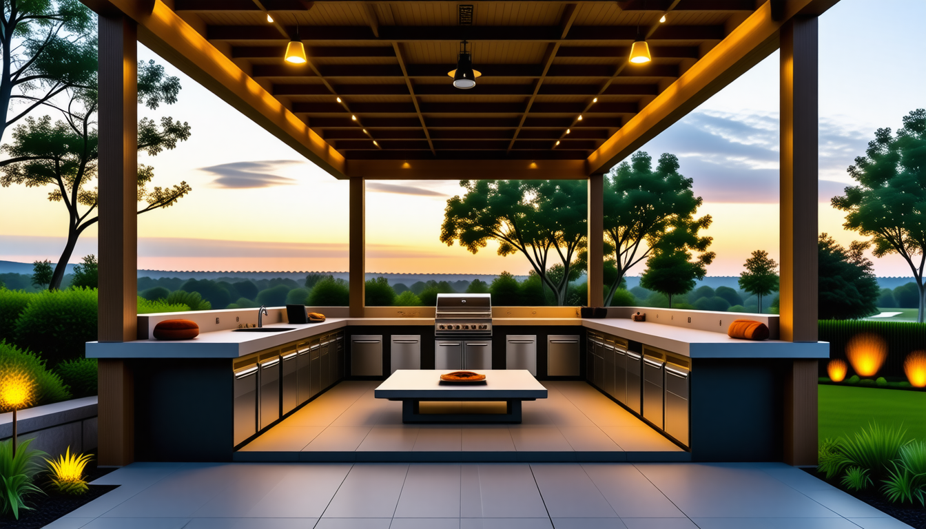 How to Design an Outdoor Kitchen for Year-Round Use