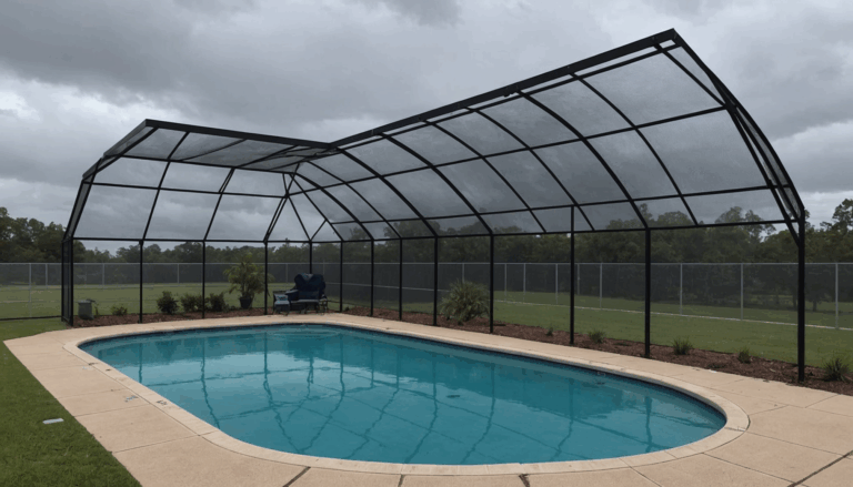 Pool & Lanai Screen Repair After Tampa Storms
