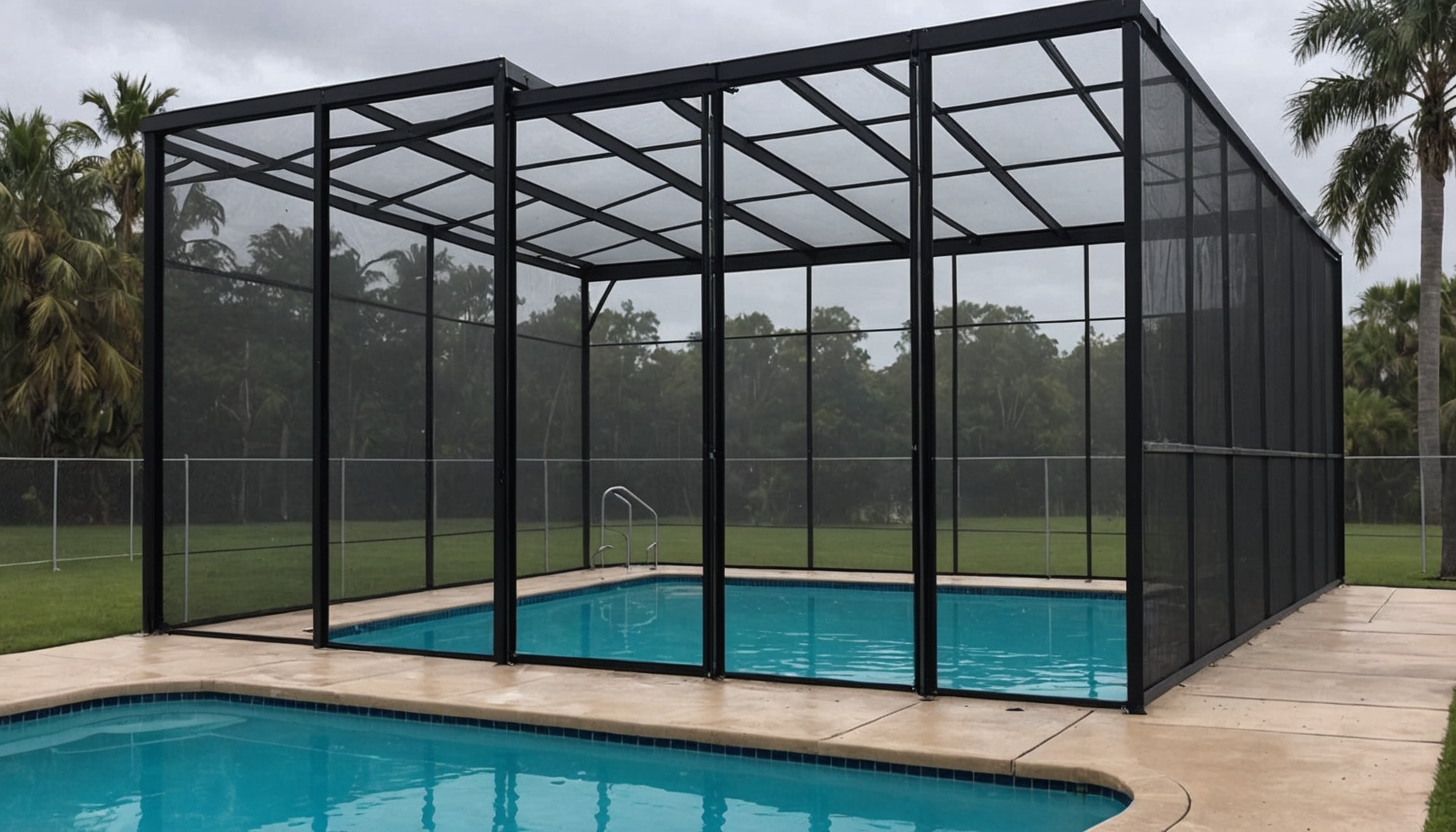 Pool & Lanai Screen Repair After Tampa Storms