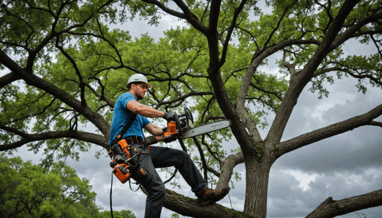 Pre-Storm Tree Trimming and Yard Prep in Tampa
